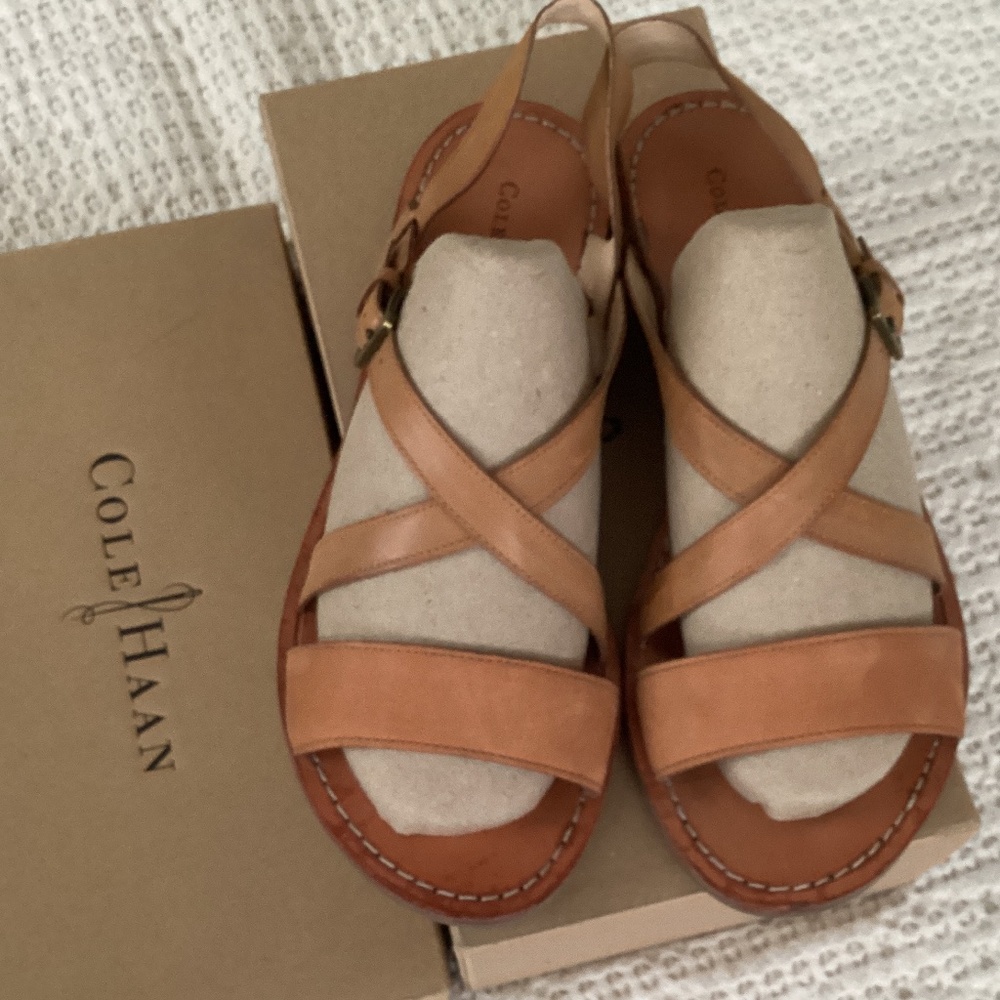 cole haan criss cross sandal